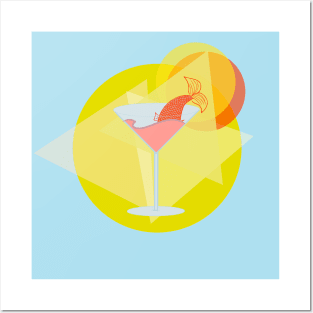 Seafood Cocktail Posters and Art